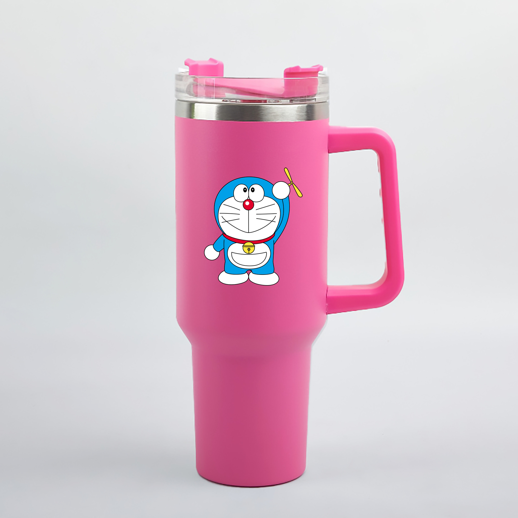 （画像用） ドラえもん Doraemon 1200mL車用タンブラー（カラープリント）